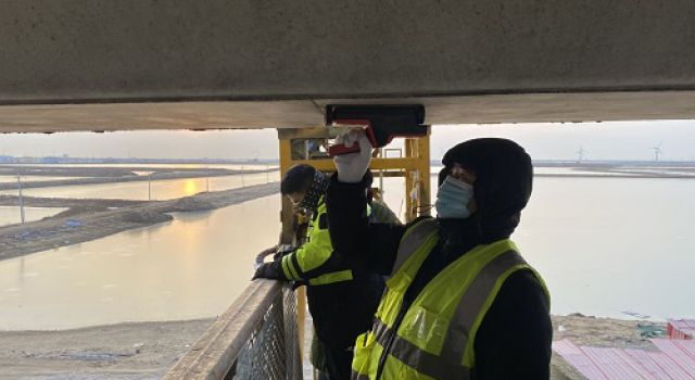 秦滨高速二期工程顺利完成交工质量检测工作