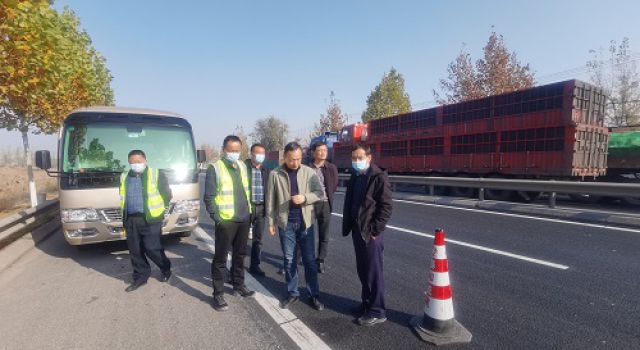 2022年淄博市普通国省道路面维修提升养护专项工程 三合同进行交工验收