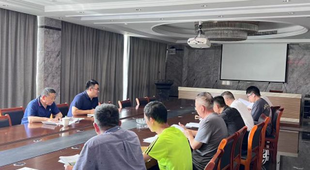 浙江省G104至S325连接线 乐清柳市段（一期）监理办召开六月份工地例会