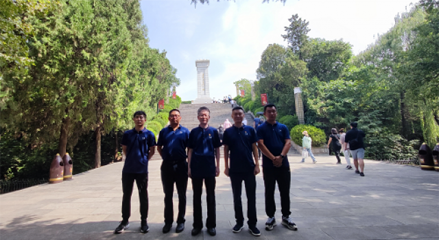 六公司党支部组织参观鲁西南战役纪念馆----“追寻先烈足迹传承”