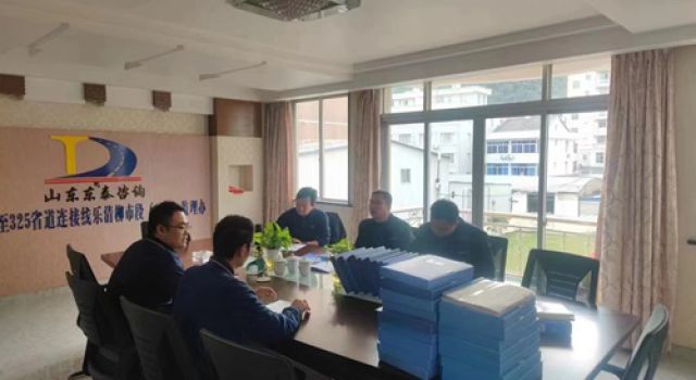 三公司考核组对浙江省G104至S325连接线乐清柳市段（一期）工程进行检查