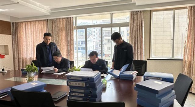 三公司考核组对浙江省连接线乐清柳市段（一期）工程进行检查考核